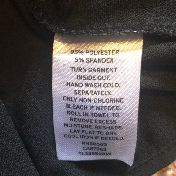 Nordstrom Leith Black Peplum tank - Picture 7 of 7